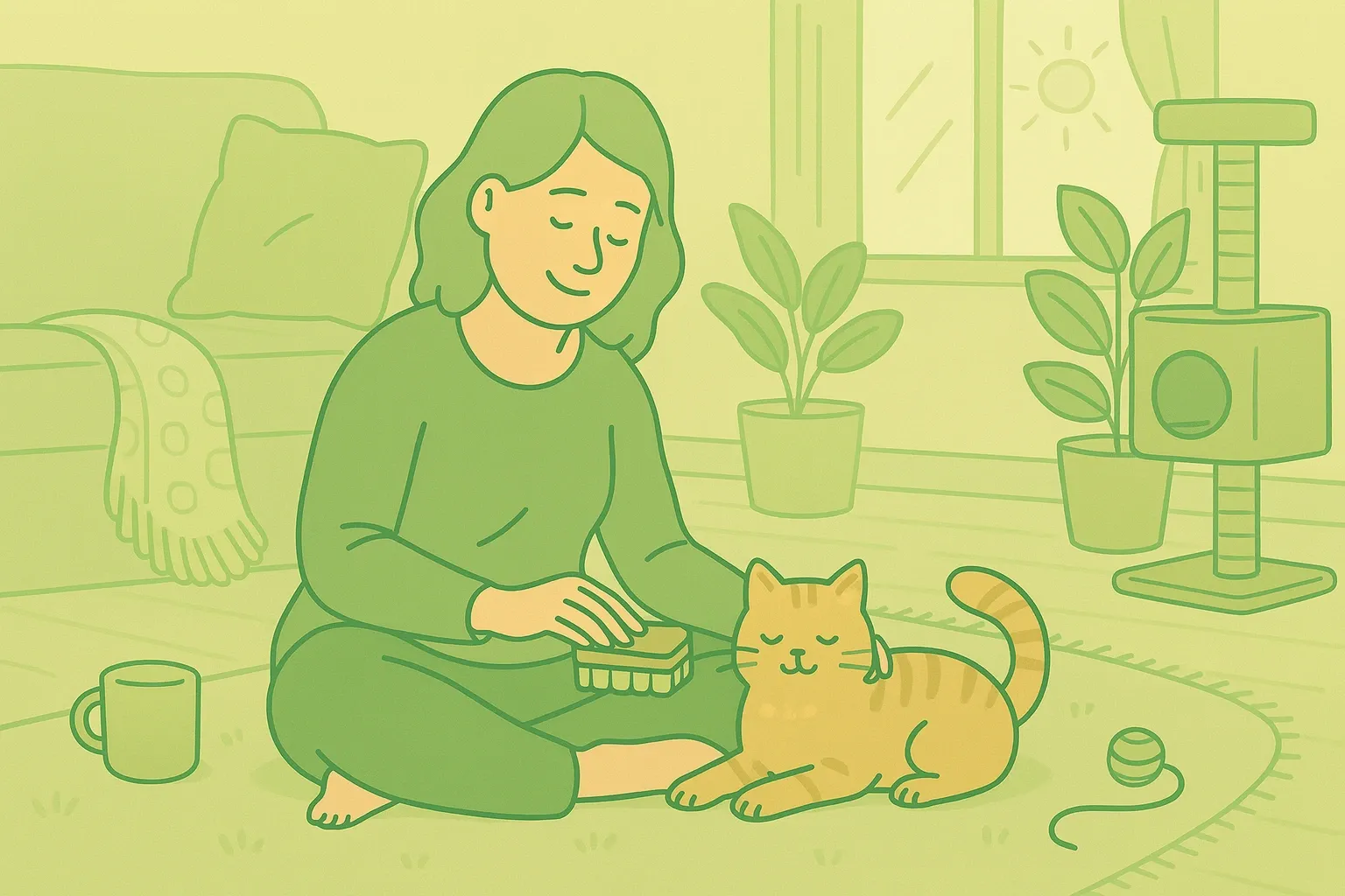A Single Woman’s Guide to Raising Cats