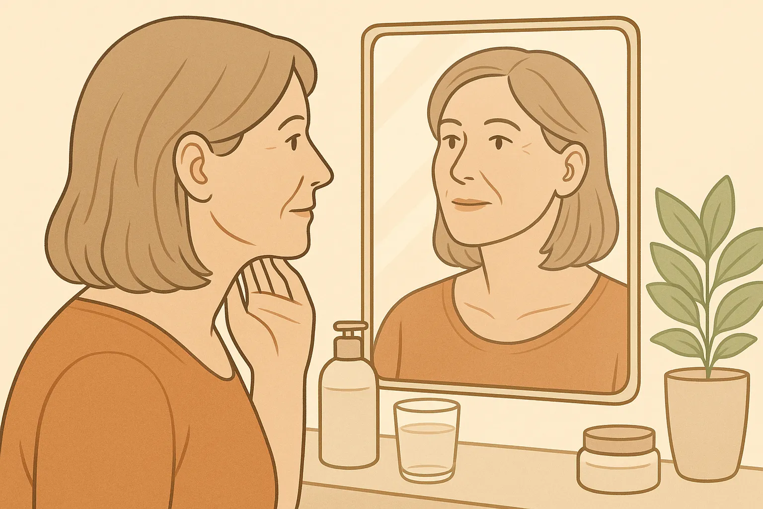 Why Chins May Recede or Weaken with Age Aging & Facial Changes